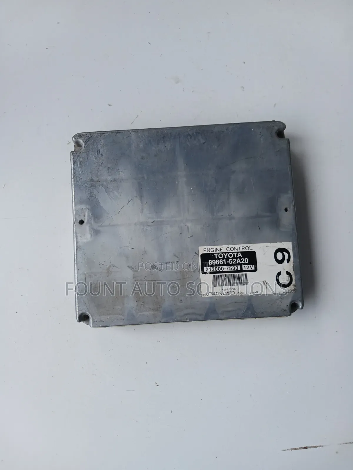 Engine Computer for Toyota Sienta 2004‐2011