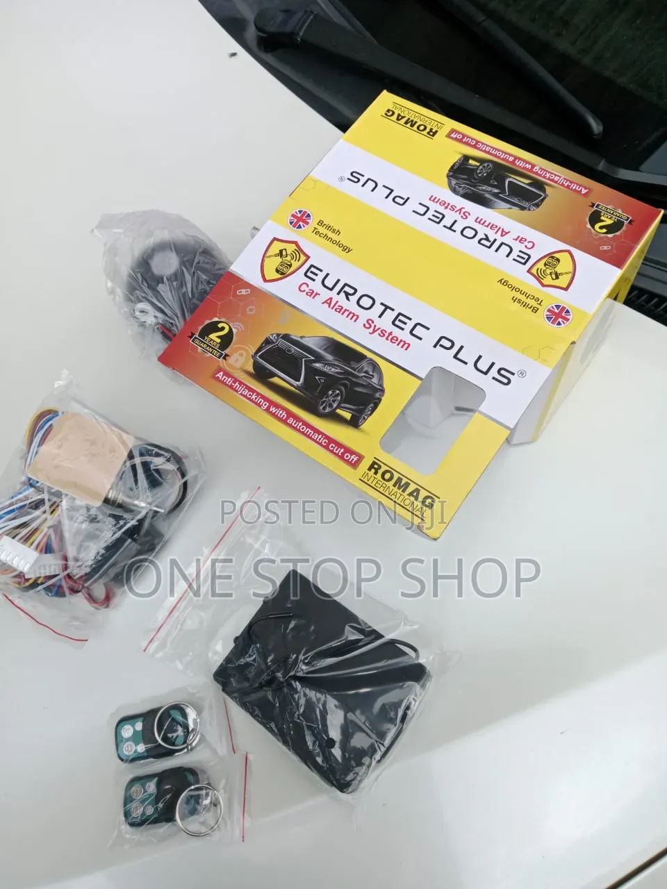 Brand New Eurotec Cut Out Alarm Car System