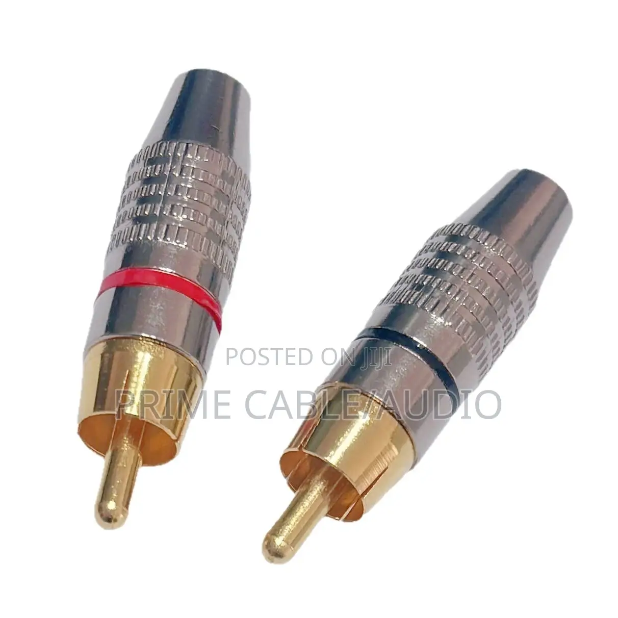 High-Quality Rca Male Audio Connectors ( Gold-Plated)