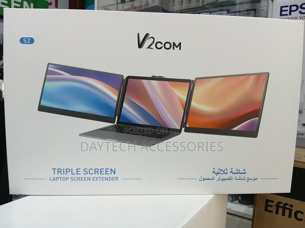 The V2com S2 Triple Screen Laptop Screen Extender.