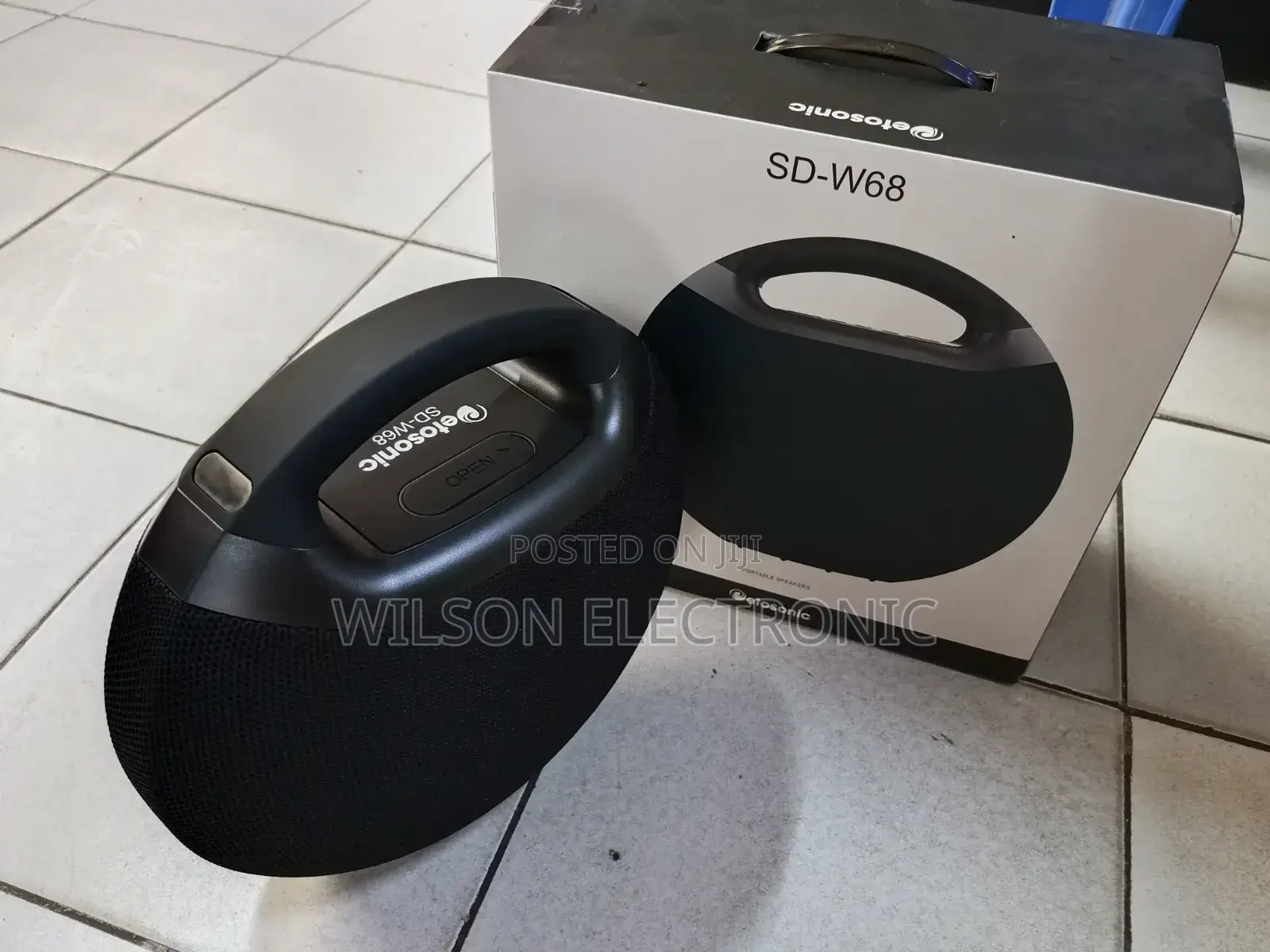 Etosonic Sd -W68. 100w Potable Speaker