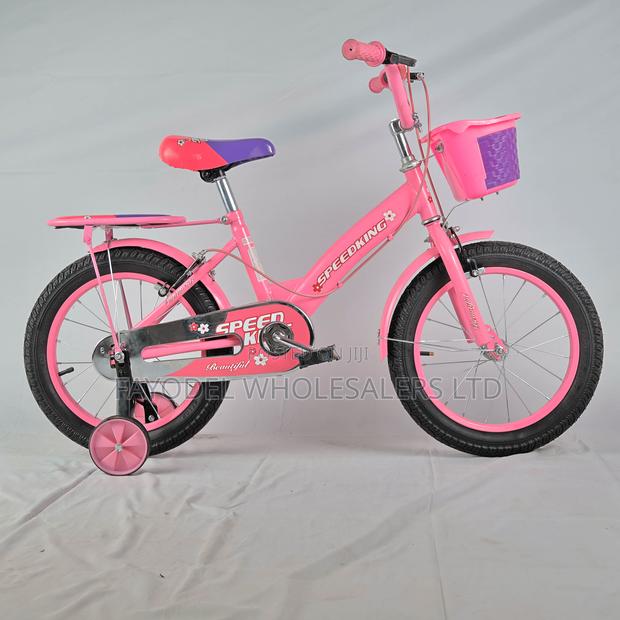 Girls Pink Purple Kids Bike Size 16