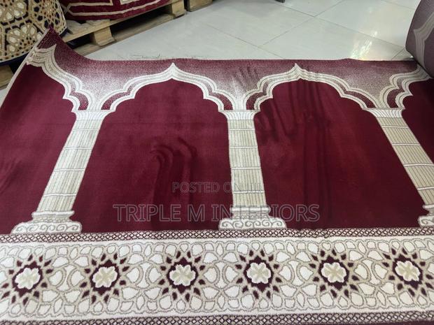 Elegant Masjid Flooring Carpet | Soft, Clean Seamless Design