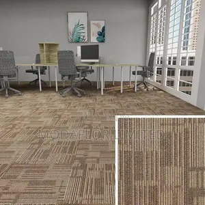 Carpet Tiles for Flexible Floor Design and Easy Installation Use
