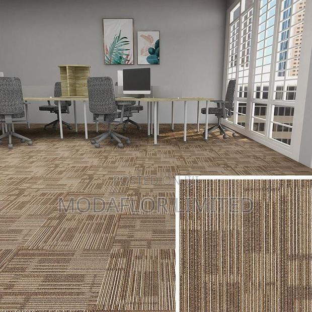 Carpet Tiles for Flexible Floor Design and Easy Installation Use