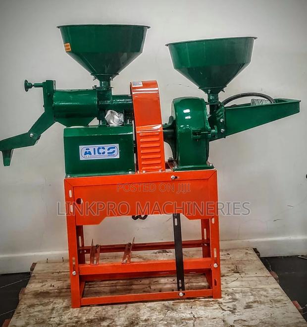 Aico Japan Rice Milling Machine With 3hp Motor Production 200kgs/Hour