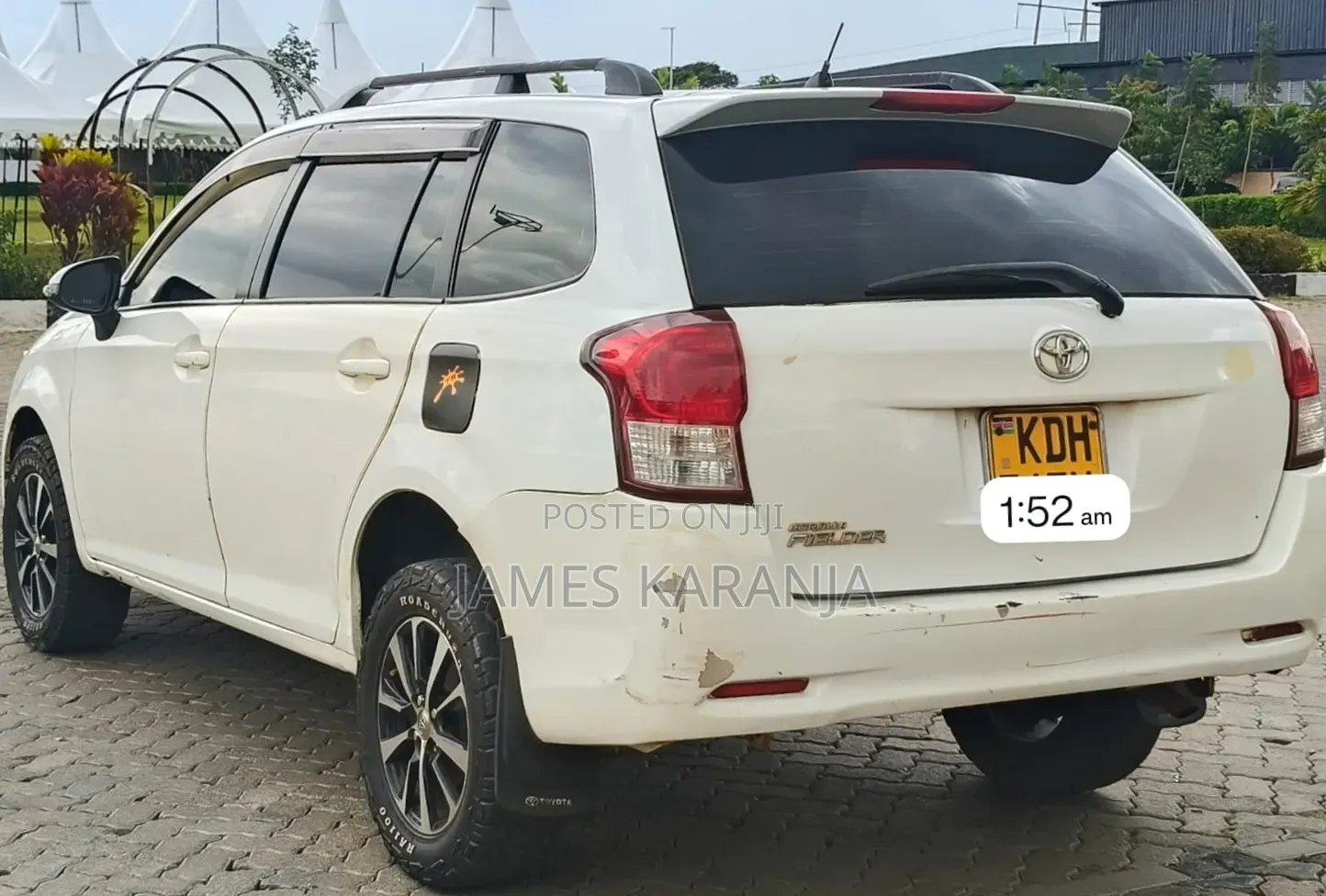 Toyota Corolla Fielder 2015 White