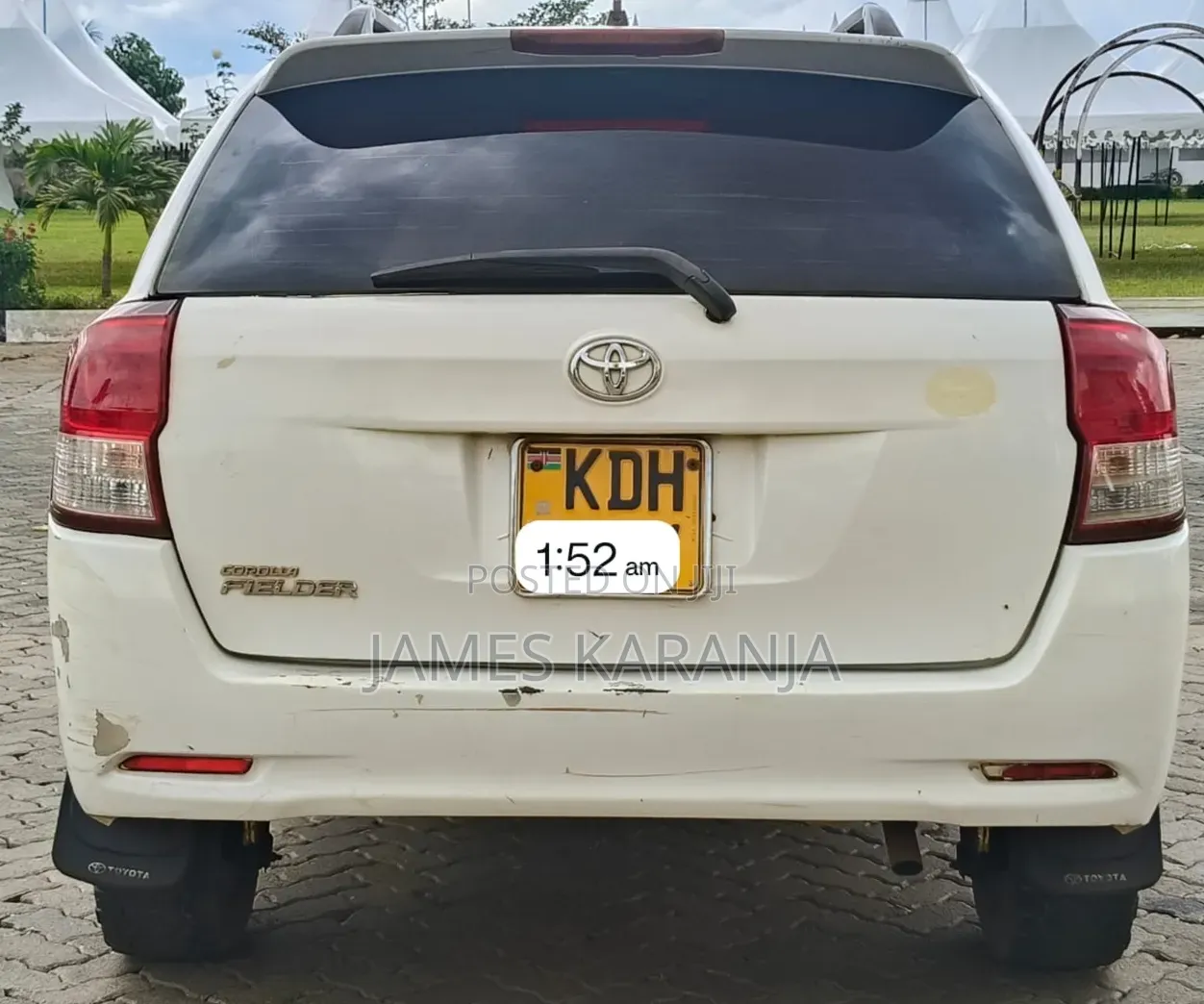 Toyota Corolla Fielder 2015 White