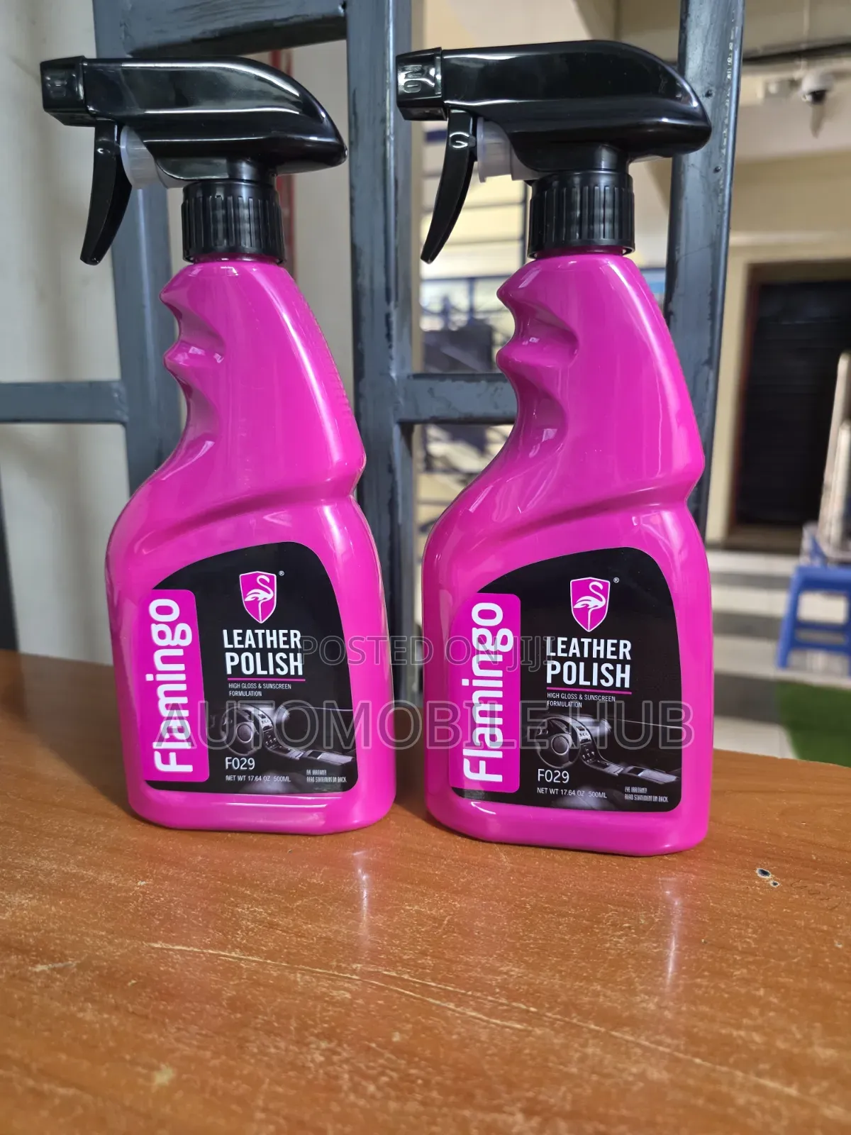 Flamingo Leather Polish 500ml – Car Interior Shine