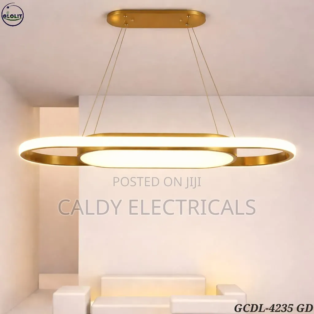 Modern Chandelier Light Gold