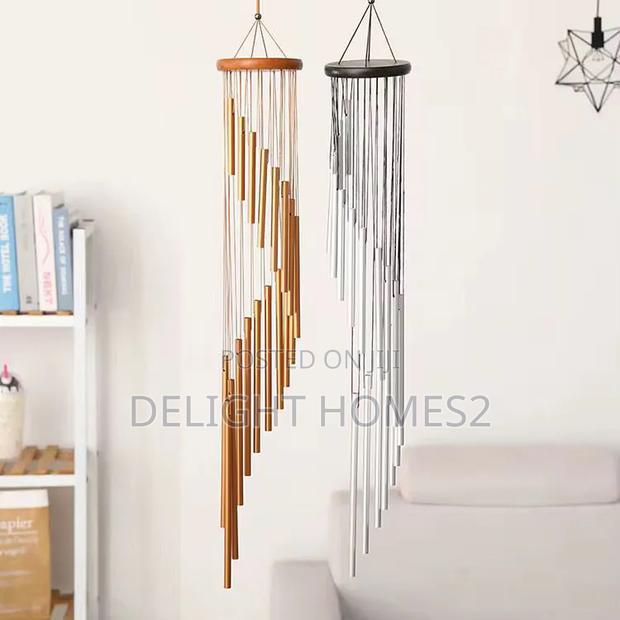 18-Tube Rotating Aluminum Wind Chime-Ge