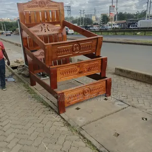 Pure Mahogany Bed Available 5by6