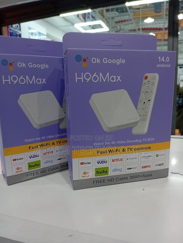 H313 H96max Android Tv Box 2+16 Android 14.0 in Stock ! - thumbnail 2