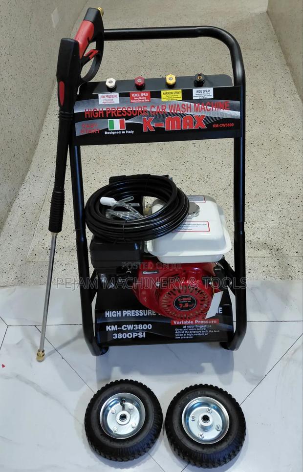 Kmax 3800psi Gasoline High Pressure 7.5hp Portable