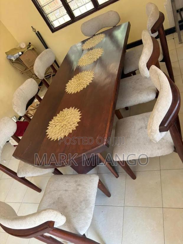 Dinning Table 8 Seater Hardwood - thumbnail 2