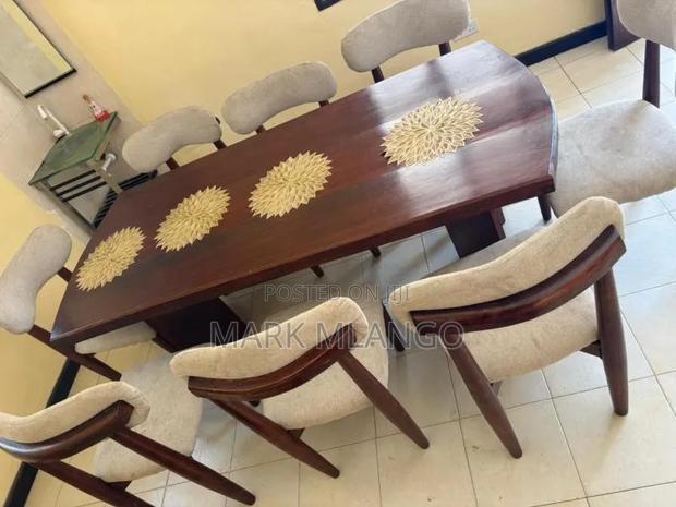 Dinning Table 8 Seater Hardwood - thumbnail 4