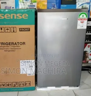 Shinny Black Hisense 94l Fridge