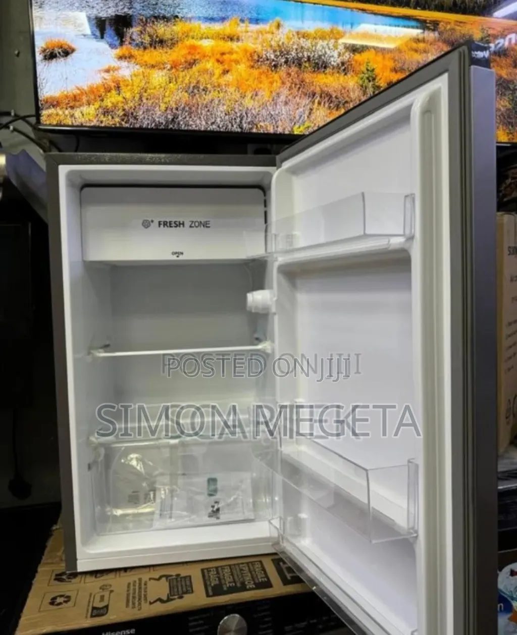 Single Doored Hisense 94l Fridge