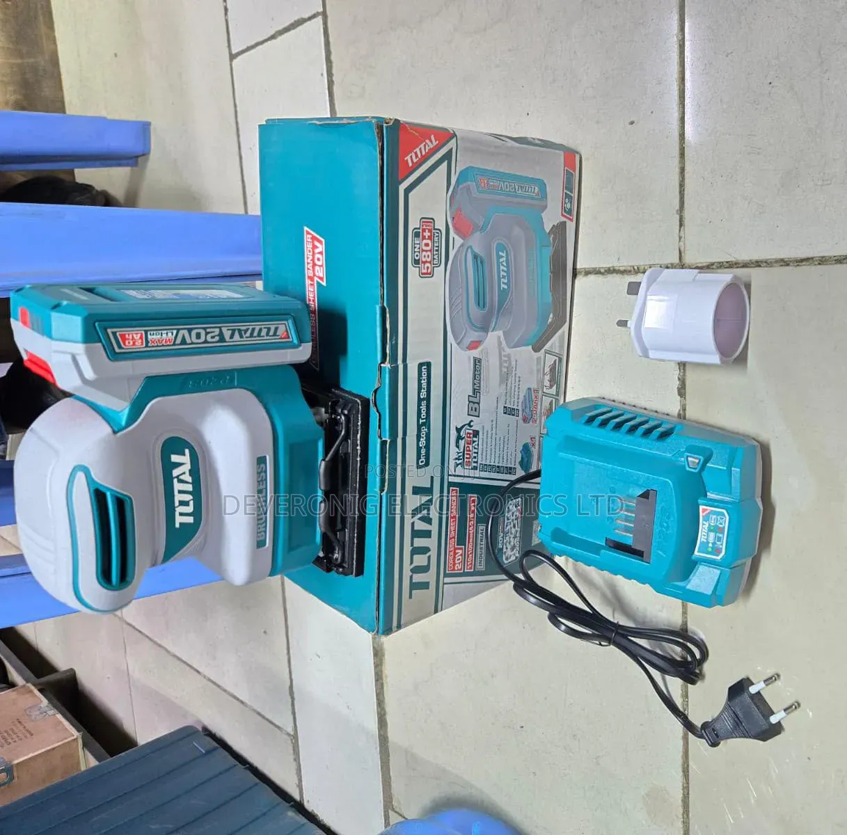 Total Brushless Cordless Sheet/Radom Sander