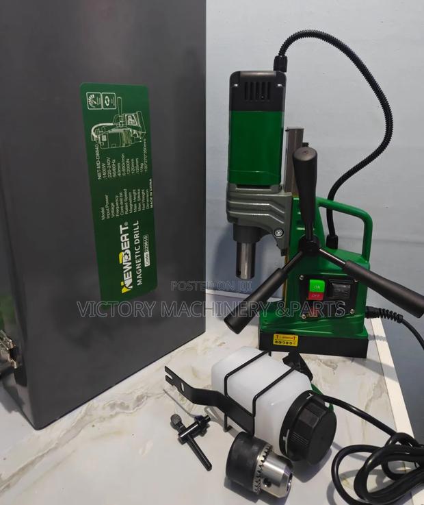 Newbeat Magnetic Drill
1400 Watts
16mm Chuck Capacity
Magnetism 12000n