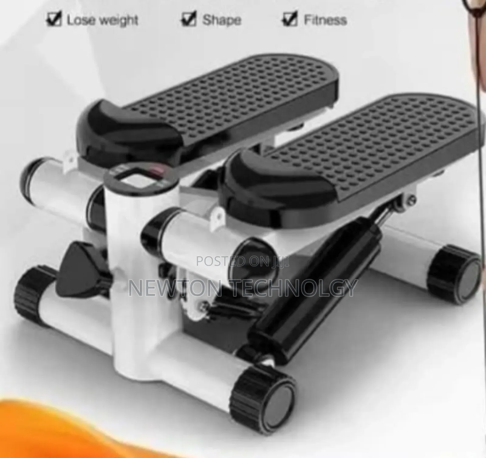 Mini Stepper With Resistance Bands