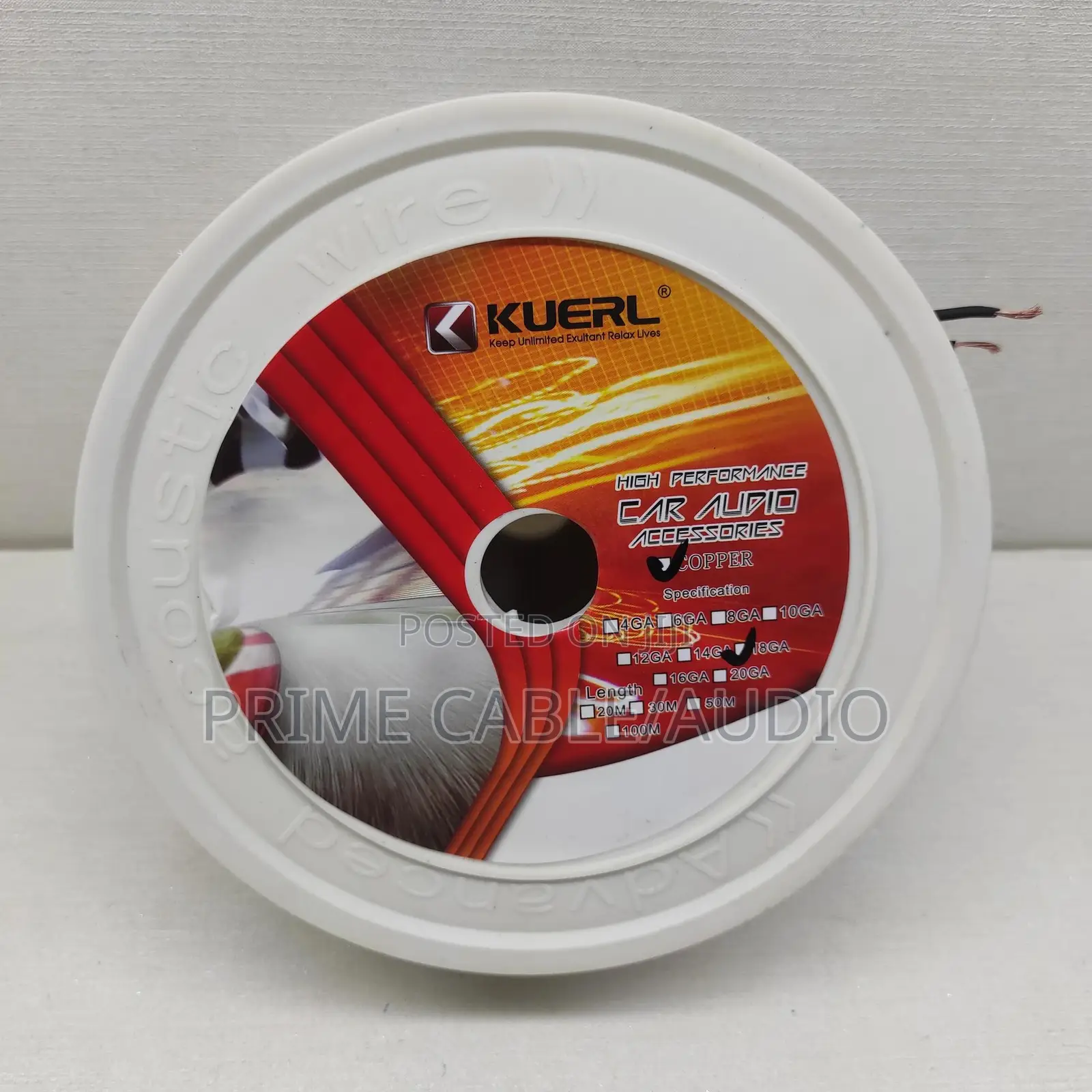 18 Gauge Speaker Wire – High Quality Audio Cable Roll/In Metres