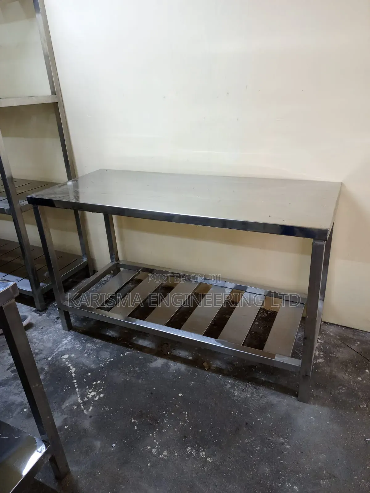 Heavy-Duty Stainless Steel Working Tables