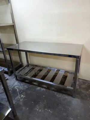 Heavy-Duty Stainless Steel Working Tables