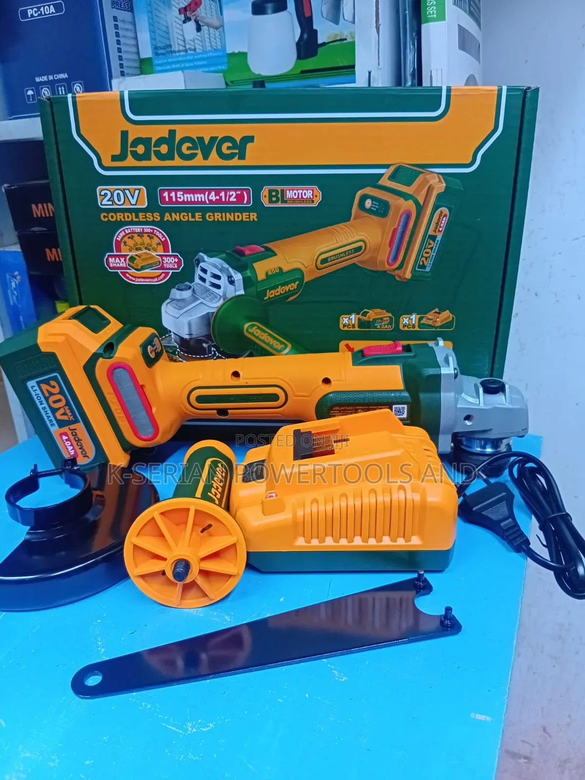 Jadever Cordless Grinder/ Rechargeable 20v Cordless Grinder
