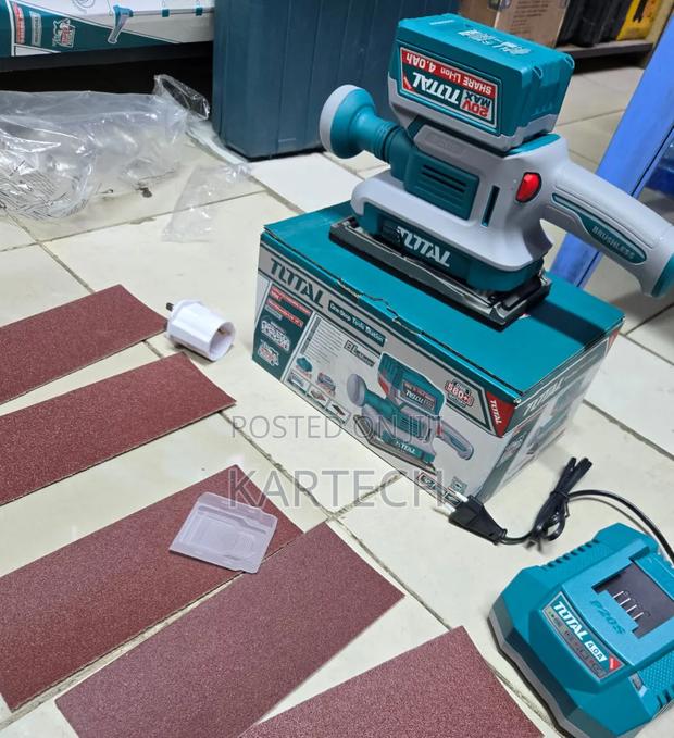 Total Lithium-Ion Random Orbital Sander – 20v, Rechargeable - main view