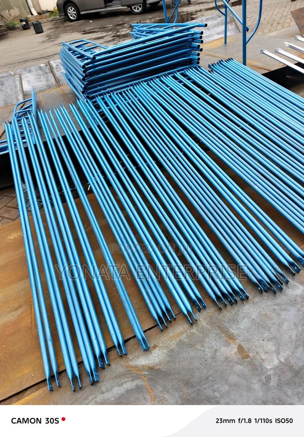 Scaffolding Ladder (Blue) 2m High - thumbnail 2