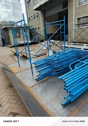 Scaffolding Ladder (Blue) 2m High