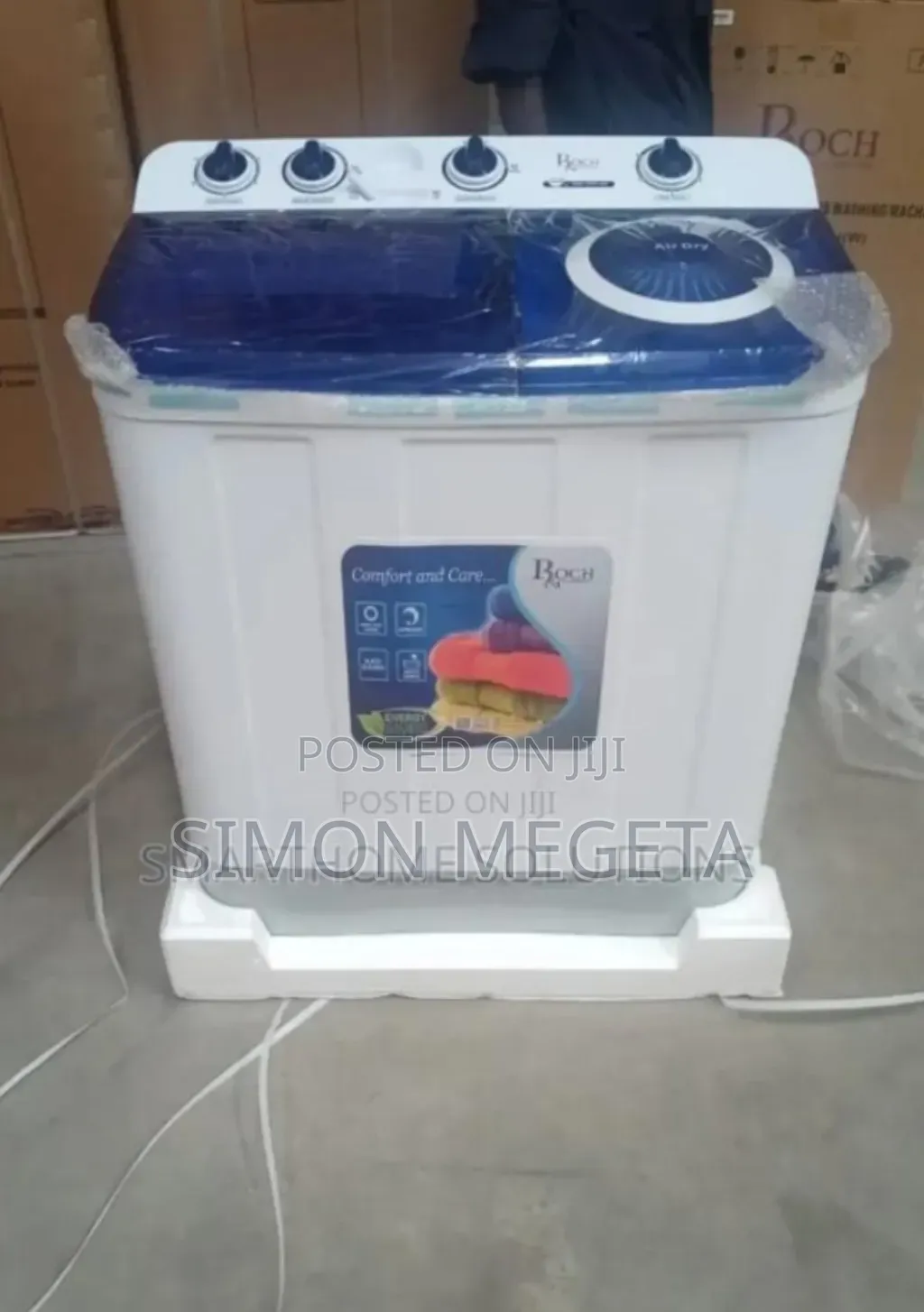 Double Tabs Brand New Roch 10kgs Washing Machine