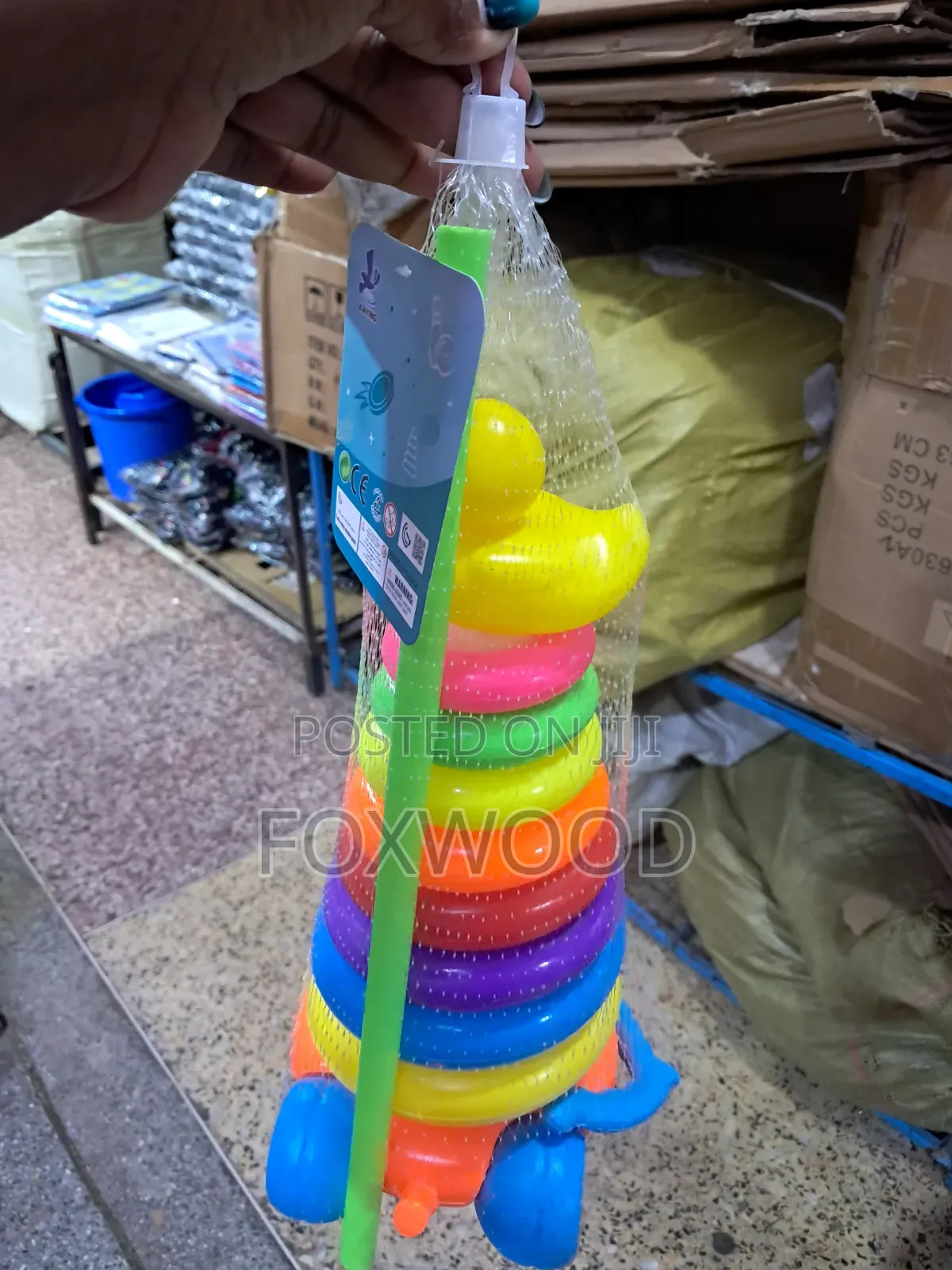 Colorful Stacking Ring Toy