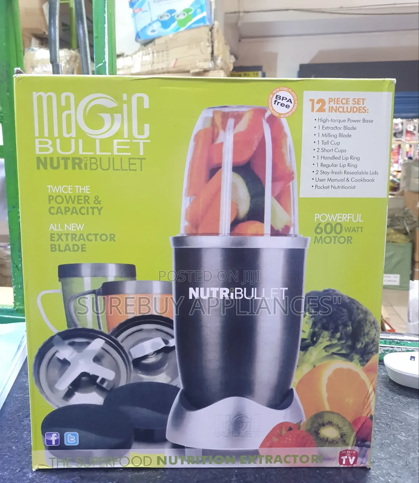 Nutribullet Magic Bullet Multi-Function Blender