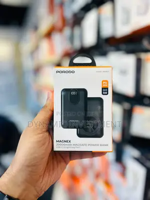 Porodo 20000mah Magsafe Power Bank With Usb-C Lightning Port Pd 20w