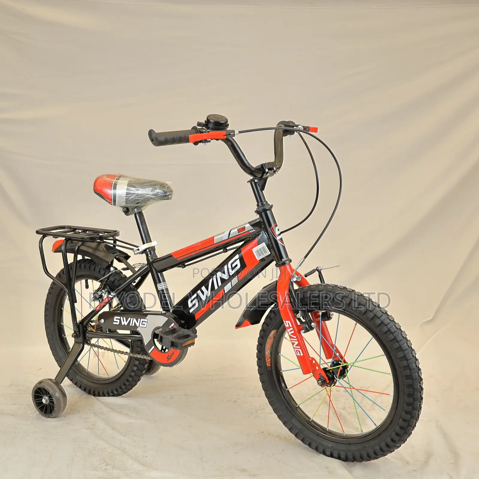 Swing 16 Inch Kids Bike With Bell – Fun, Safe Ready To Ride
