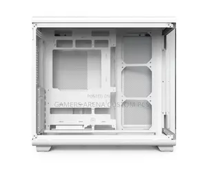 Soeyi U600 Dual Chamber Atx Mid Tower Gaming Pc Case 2. LCD White