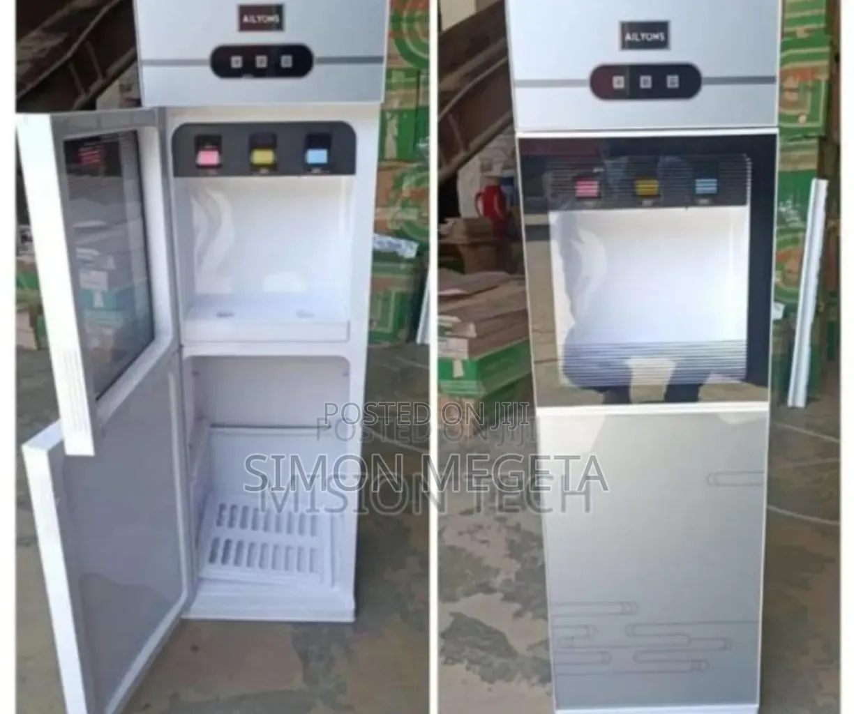 Three Tap Water Dispenser