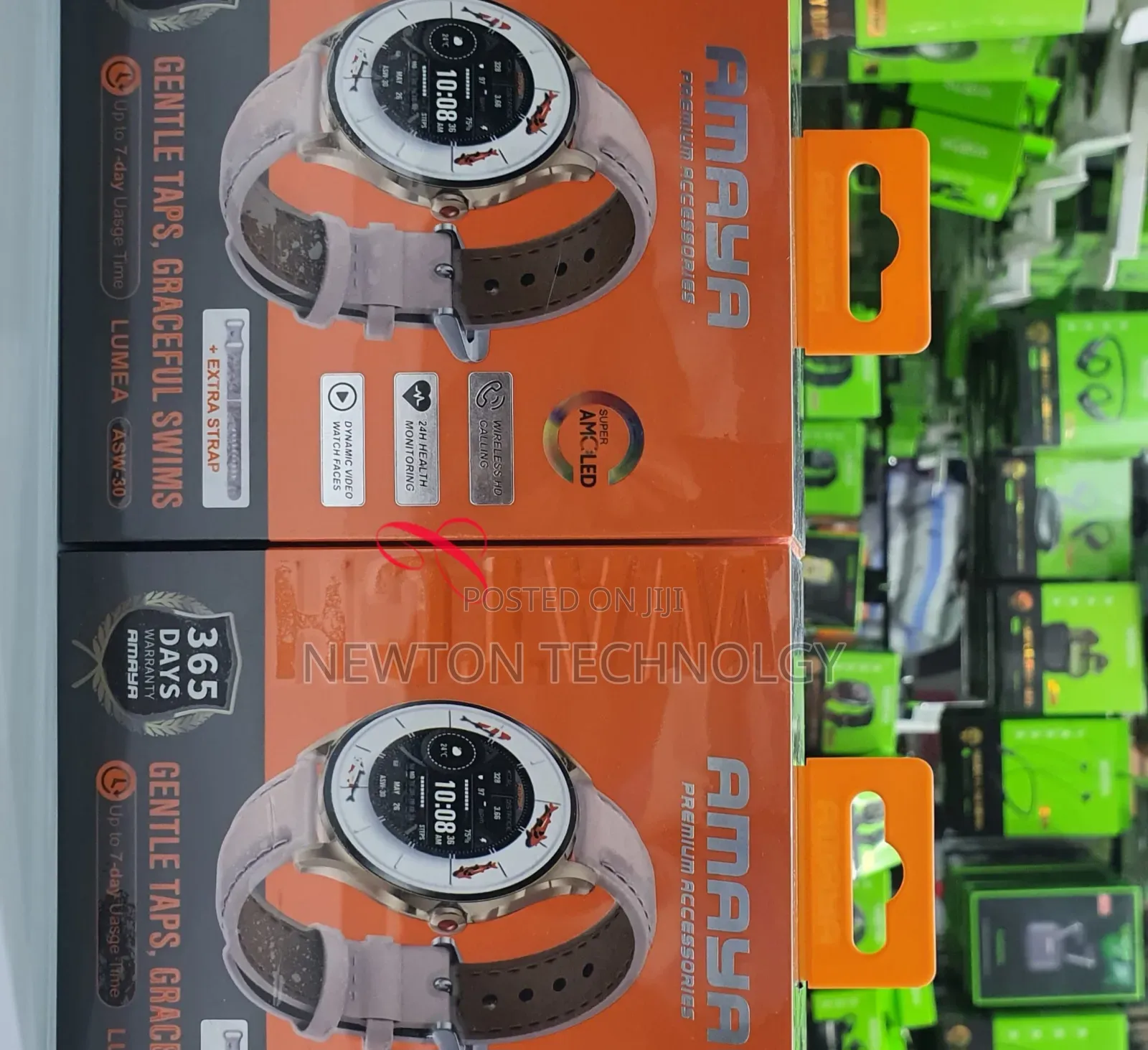 Amaya Lumea *Asw-30* Amoled Smart Watch