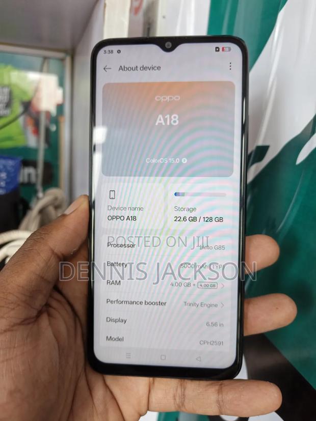 Oppo A18 128 GB Black - thumbnail 4