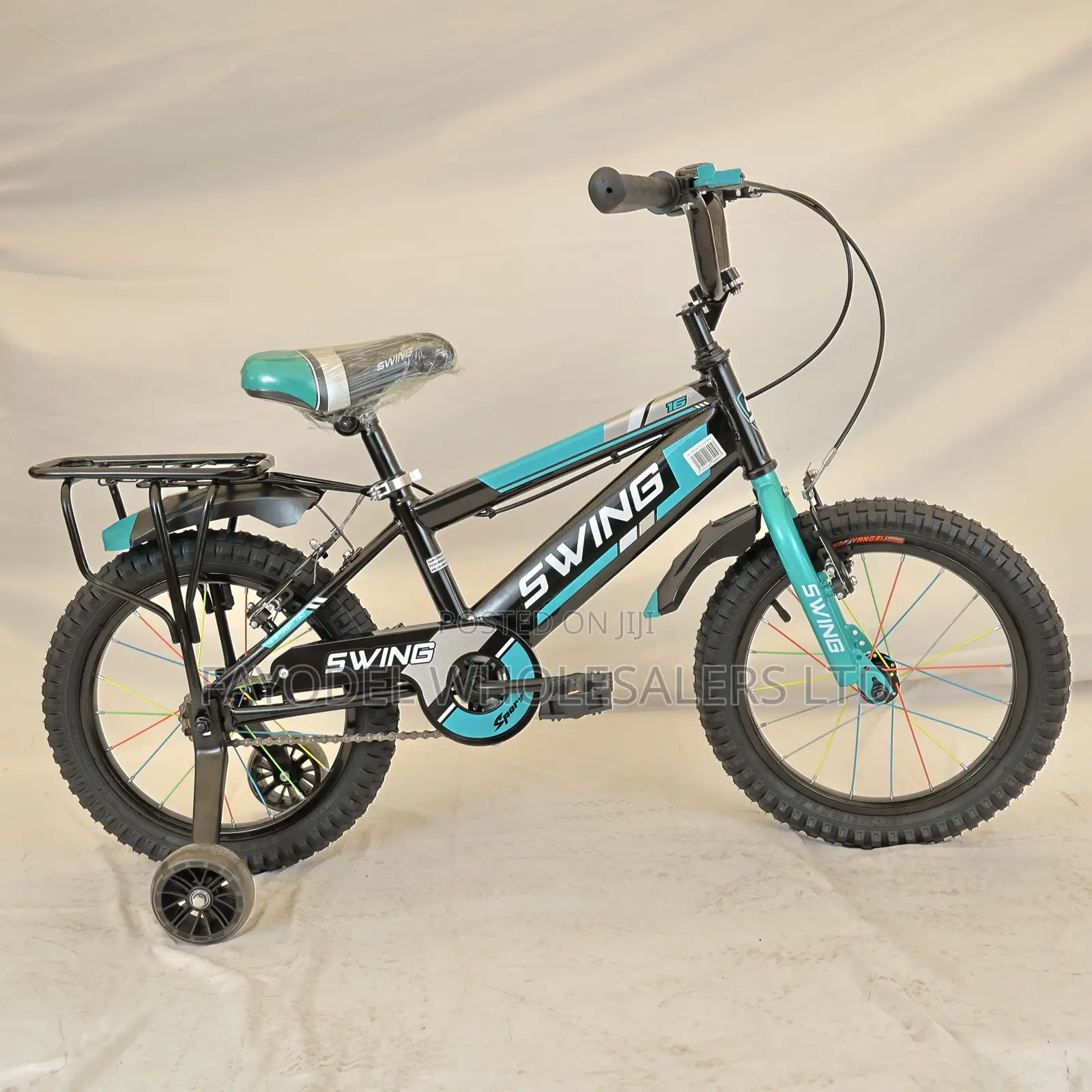 Swing Kids Bike Size 16 With Carrier – Designed For Everyday Fun