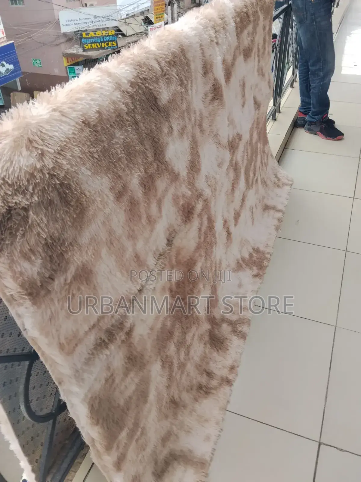 Fluffy 7×10 Carpet Soft Living Room Rug