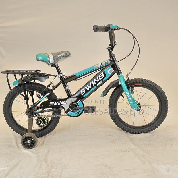 Swing 16 Inch Kids Bicycle With Rear Rack - main view