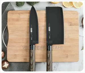 Black 7pcs Kitchen Knife Set