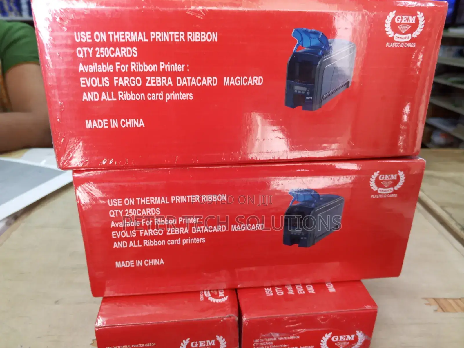 Gem Plastic Id Cards Suitable for Thermal Printer