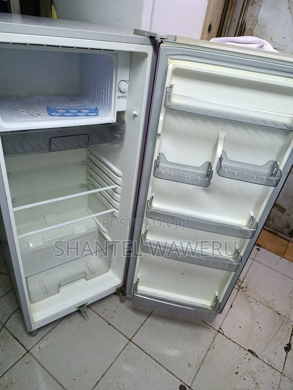 Flowered Single Door Refrigerator