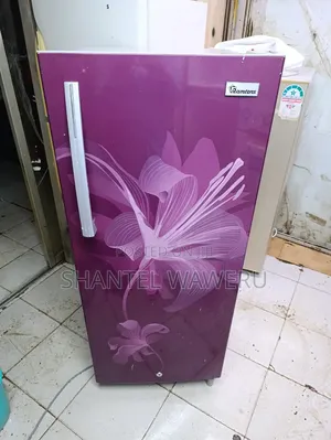 Flowered Single Door Refrigerator