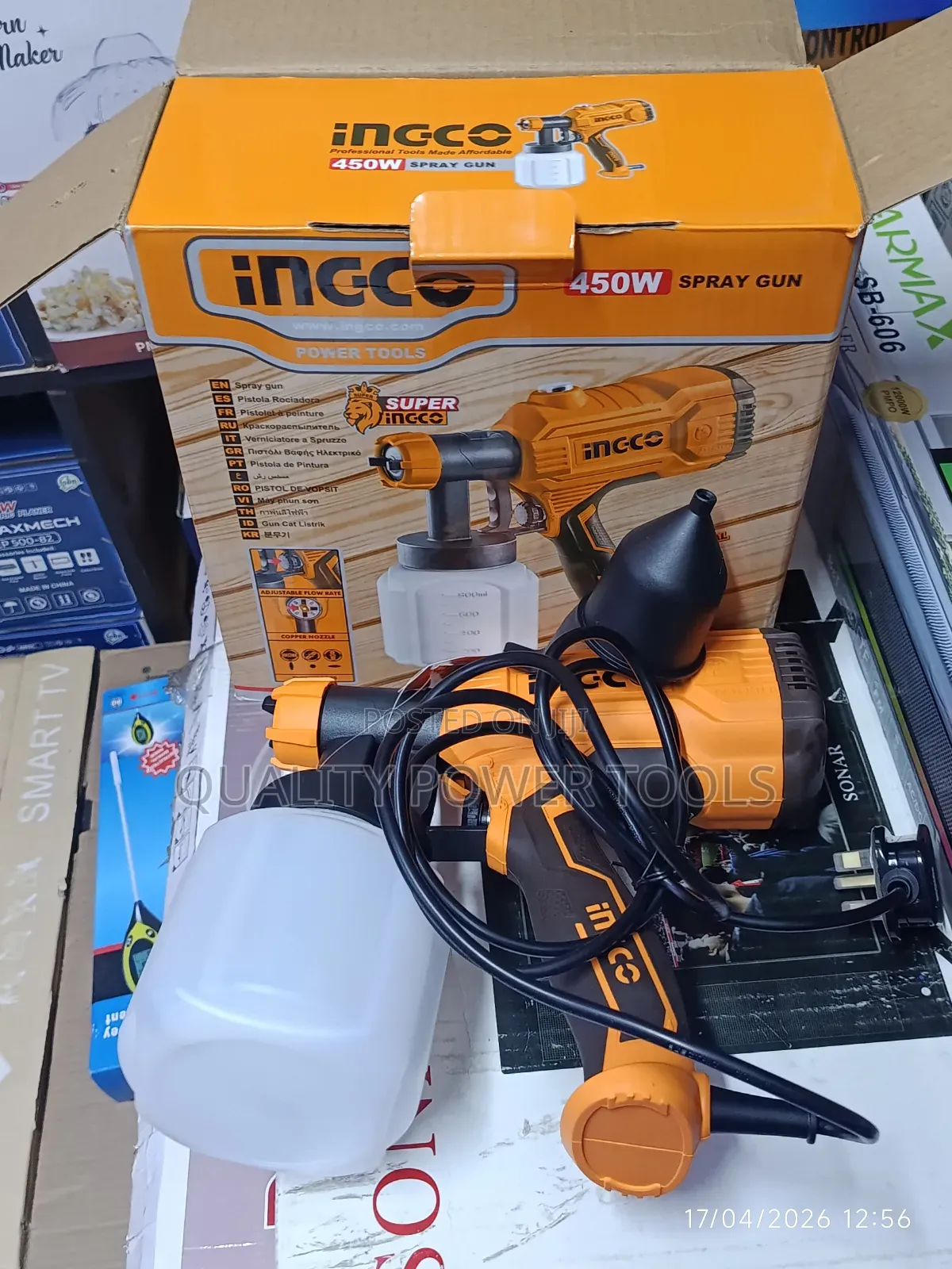 Ingco Cordless Spray Gun
