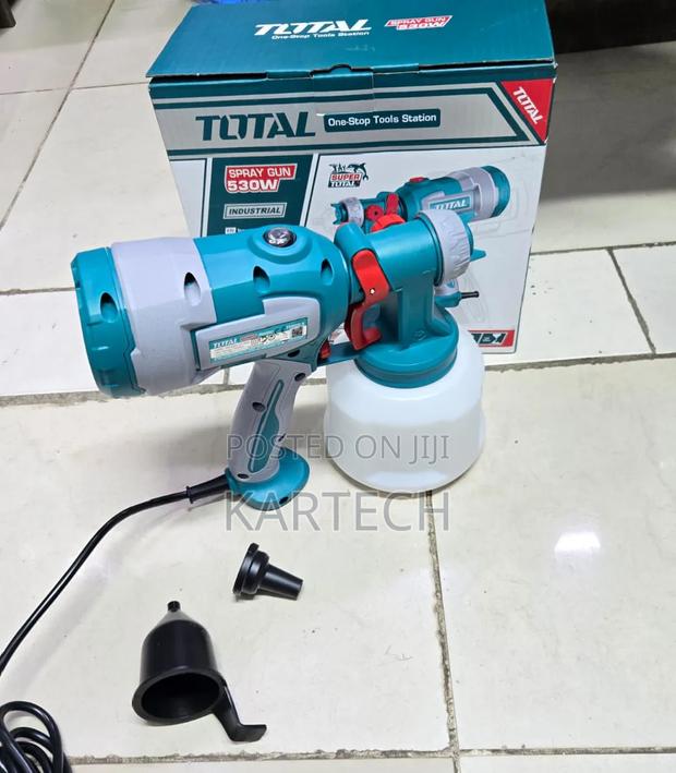 Total 530w Electric Spray Gun (Paint Sprayer). - main view